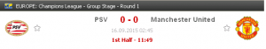 manchester united vs PSV, poster psv, manchester united 2015, 