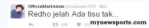 mark adam pasrah, mark adam sedih team kaya kalah kepada jdt