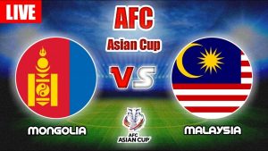 MONGOLIA VS MALAYSIA AFC U23 