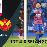 JDT 4-0 SELANGOR