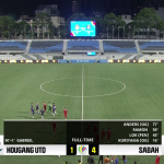 Hougang United vs Sabah