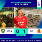 keputusan kedah vs selangor