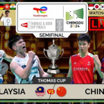 malaysia vs china piala thomas 2024