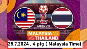 malaysia vs Thailand u19