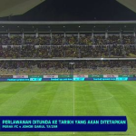 PERLAWANAN PERAK VS JDT DITUNDA