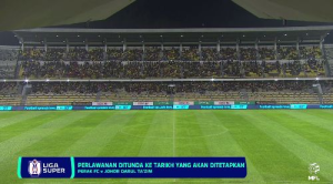 PERLAWANAN PERAK VS JDT DITUNDA