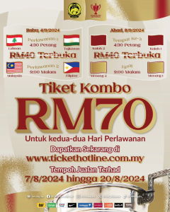 HARGA TIKET PESTA BOLA MERDEKA