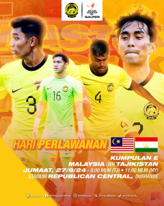 MALAYSIA VS TAJIKISTAN U20