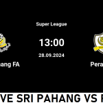 SRI PAHANG VS PERAK