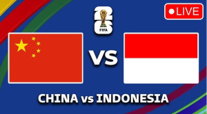 CHINA VS INDONESIA KELAYAKAN PIALA DUNIA