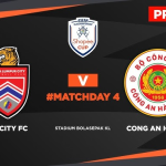 KL CITY VS CONG AN HA NOI