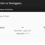 JDT VS TERENGGANU