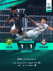 keputusan kedah vs pdrm