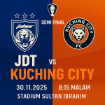 JDT VS KUCHING CITY 30.11.2025