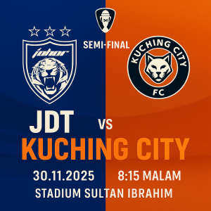 JDT VS KUCHING CITY 30.11.2025