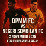 dpmm vs negeri sembilan 2.11.2025