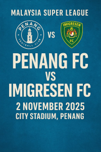 penang fc vs imigresen fc 2.11.2025