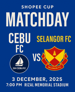 CEBU FC VS SELANGOR FC