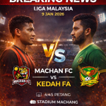 machan vs kedah 9.1.2026