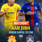 nam dinh vs jdt