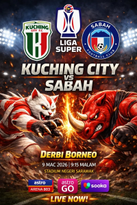kuching city vs sabah