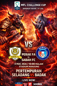 PERAK VS SABAH