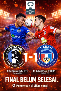 PENANG 1VS1 SABAH
