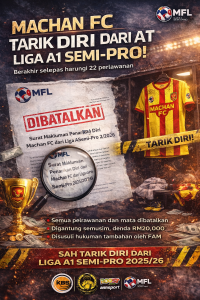 machan fc tarik diri
