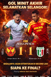 selangor 1-1 kuching city