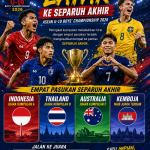 4 TEAM KE SEMI ASEAN U19